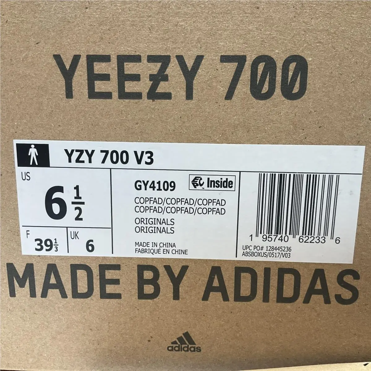 Adidas shoes - adidas Yeezy 700 V3 - Yeezy - GY4109 - Copper Fade (UPC: 195740622336) 9