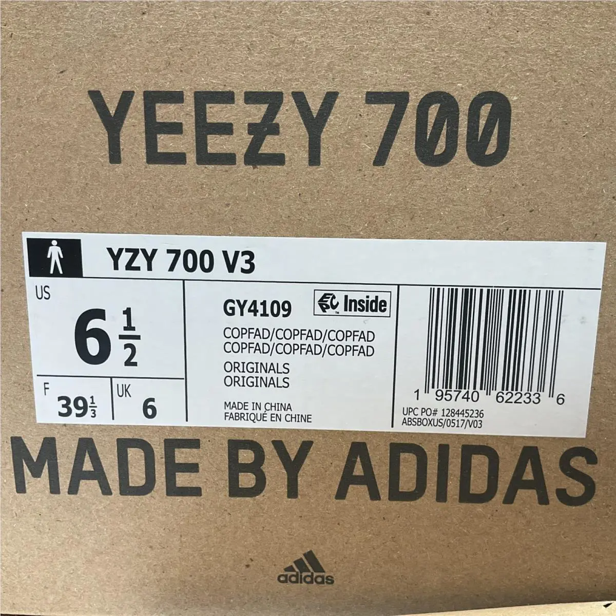 Adidas shoes - adidas Yeezy 700 V3 - Yeezy - GY4109 - Orange 9