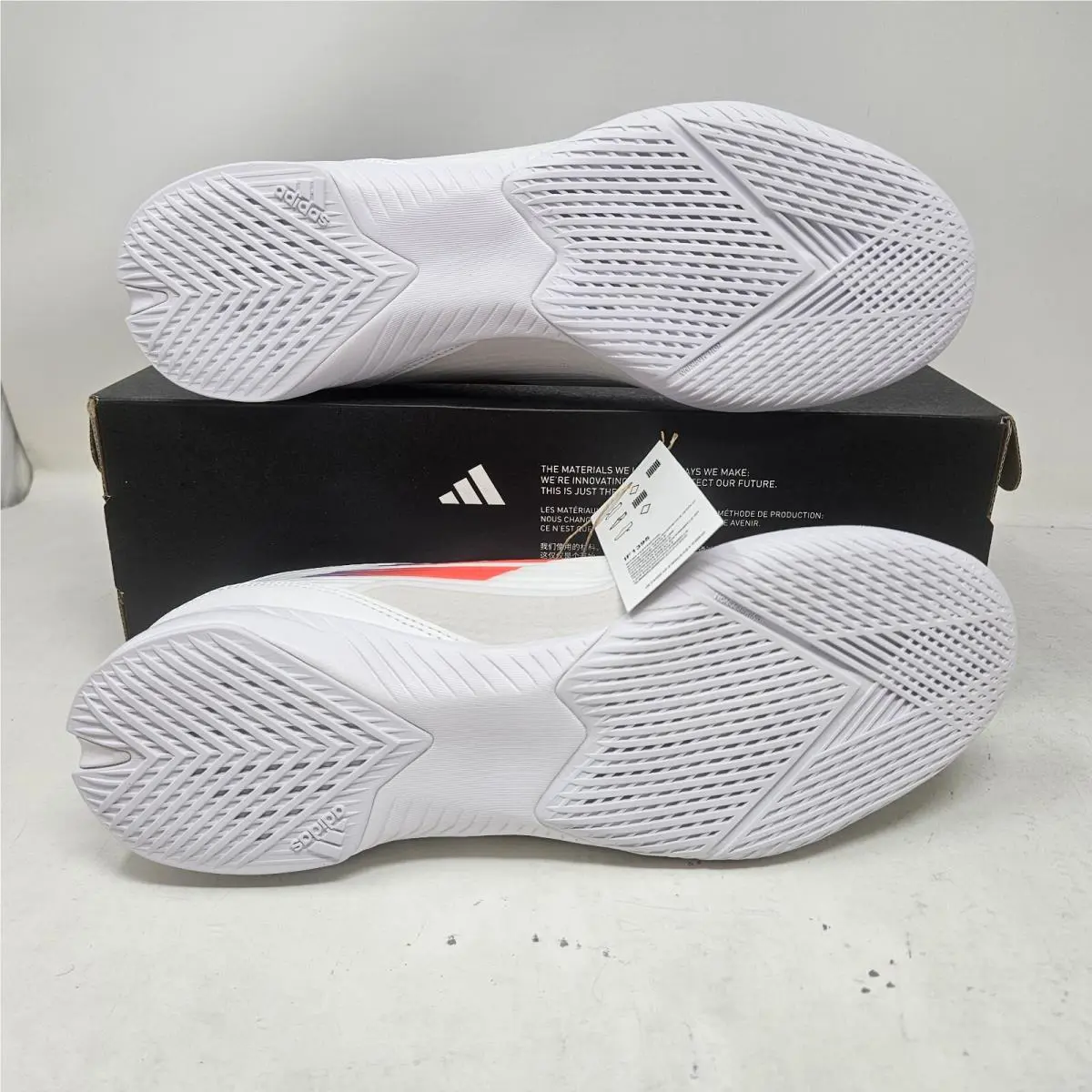 Adidas shoes - adidas F50 League Indoor Soccer - IF1395 - White (UPC: 196478608487) 1
