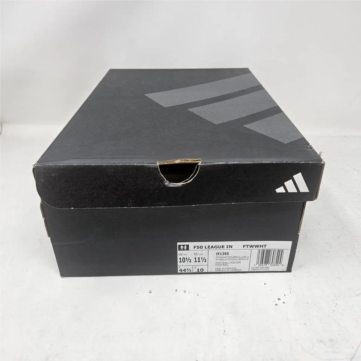 Adidas shoes - adidas F50 League Indoor Soccer - IF1395 - White (UPC: 196478608487) 5