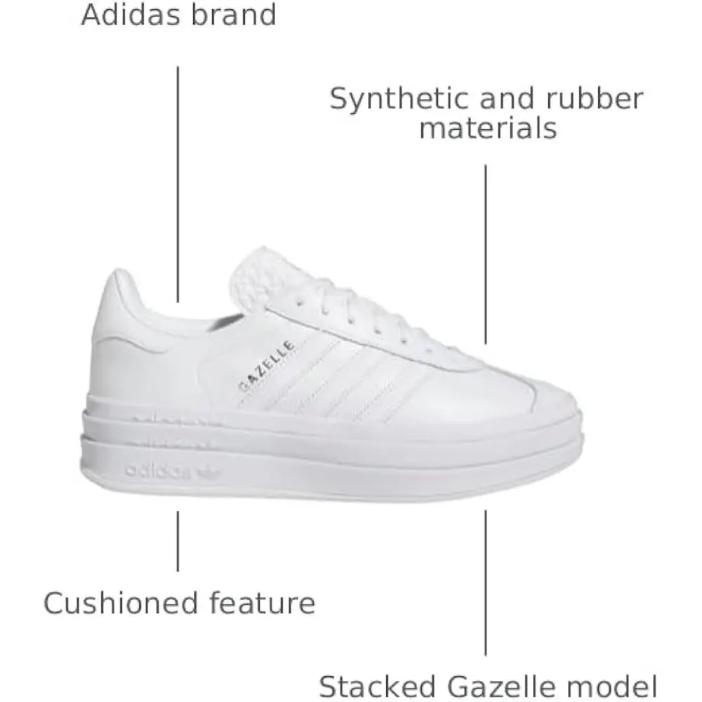 Adidas shoes - Adidas Gazelle Bold - Gazelle Bold - IE5130 - White 2
