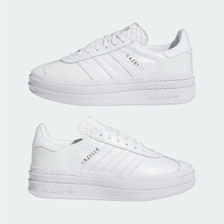 Adidas shoes - Adidas Gazelle Bold - Gazelle Bold - IE5130 - White 7