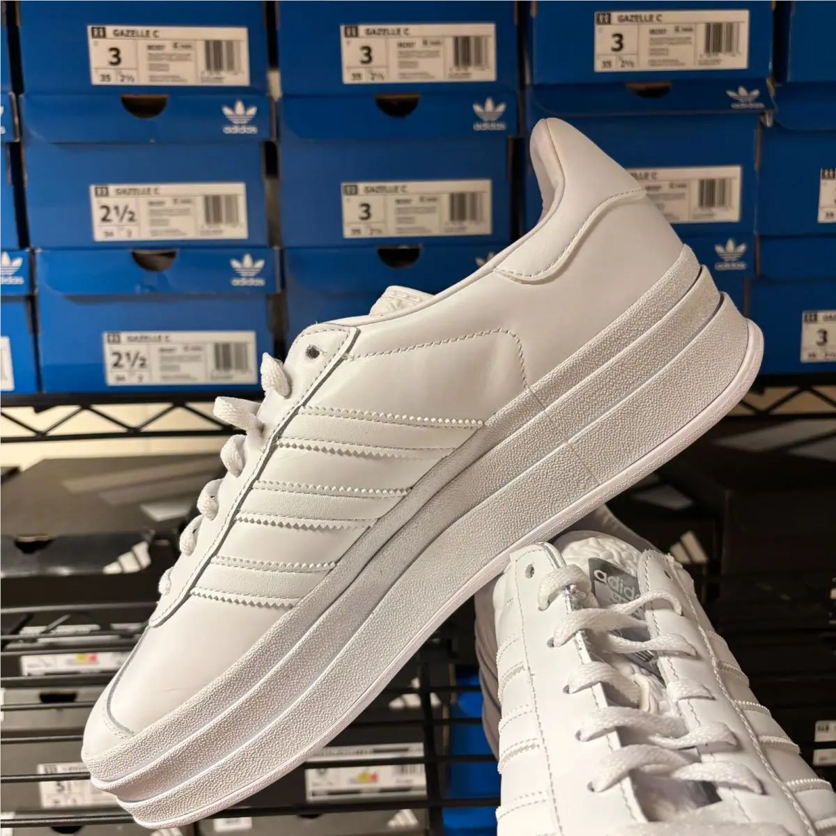 Adidas shoes - Adidas Gazelle Bold - Gazelle Bold - IE5130 - White 1