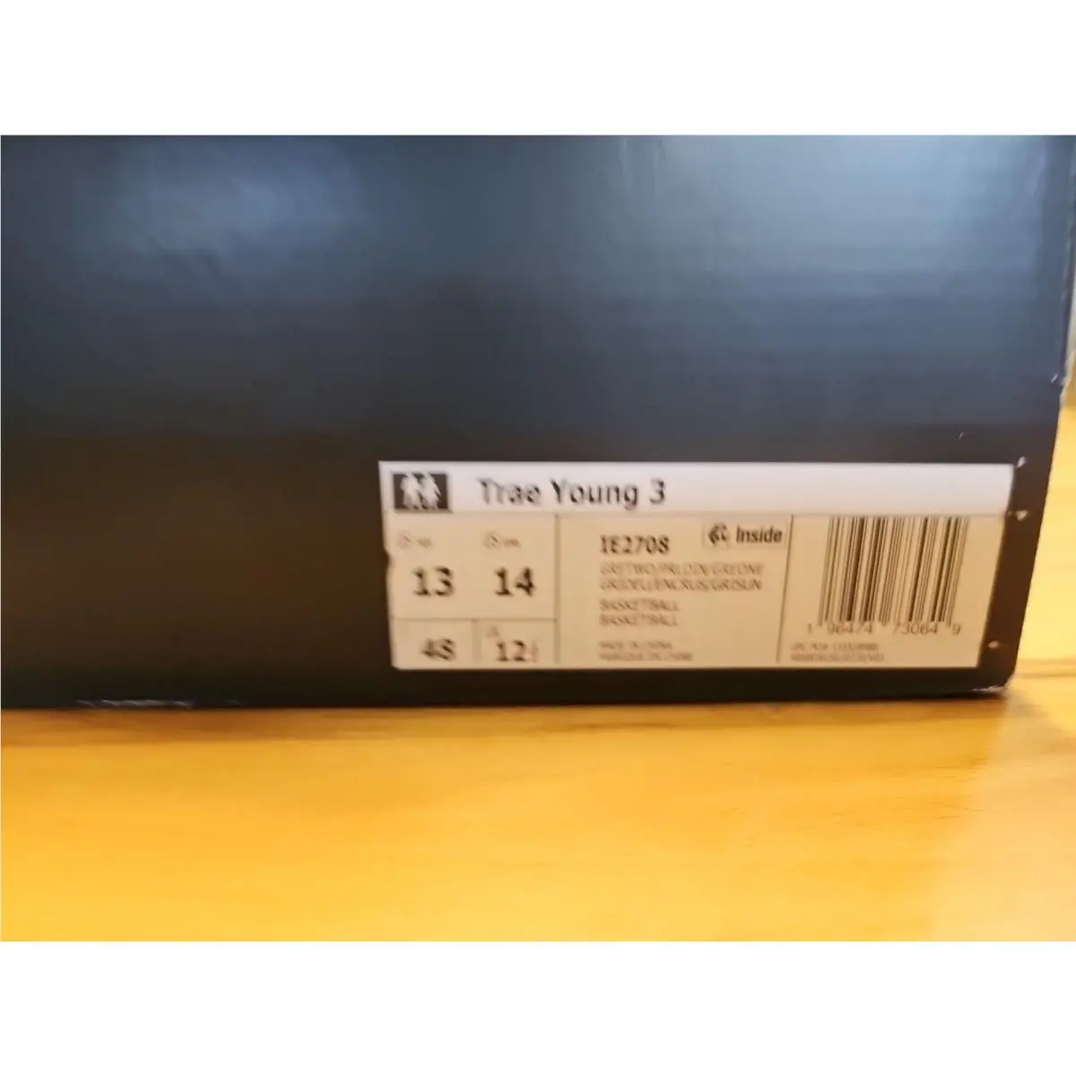 Adidas shoes - adidas Trae Young 3 - Trae Young - IE2708 - Gray, Manufacturer: Grey Two/Preloved Ink/Grey One 10