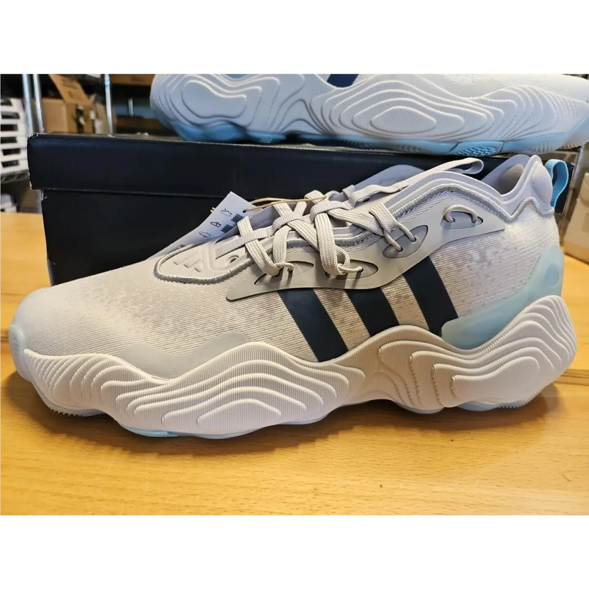 Adidas shoes - adidas Trae Young 3 - Trae Young - IE2708 - Gray, Manufacturer: Grey Two/Preloved Ink/Grey One 1