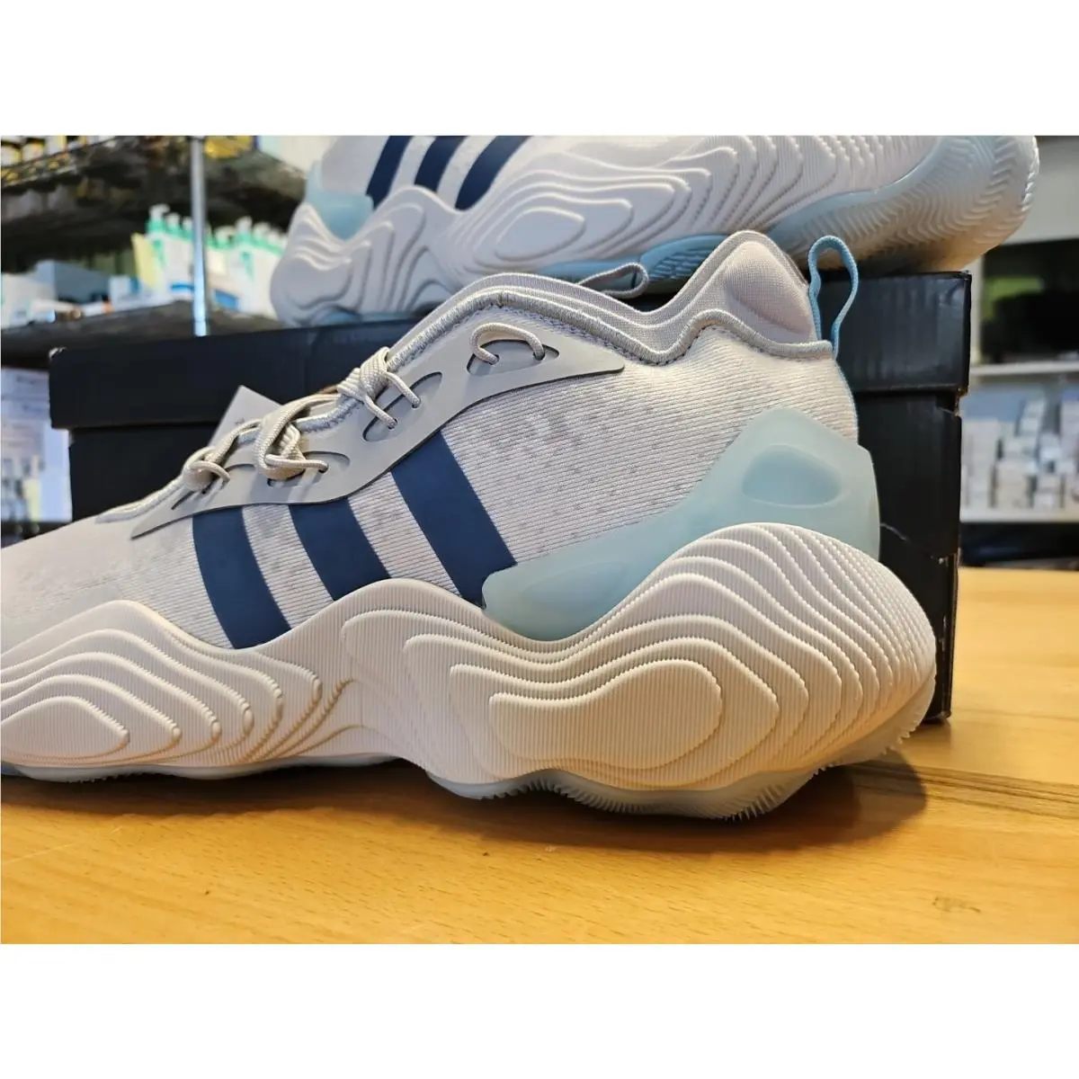 Adidas shoes - adidas Trae Young 3 - Trae Young - IE2708 - Gray, Manufacturer: Grey Two/Preloved Ink/Grey One 3