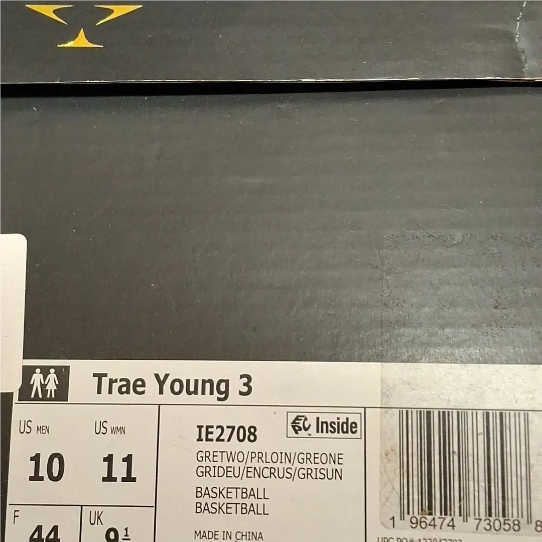 Adidas shoes - adidas Trae Young 3 - Trae Young - IE2708 - Gray 8