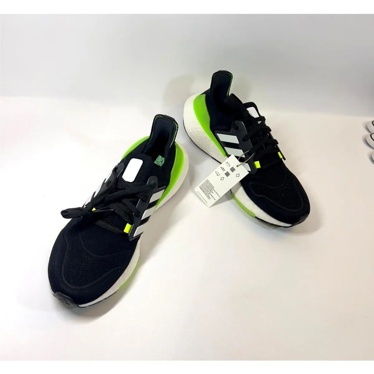 Adidas shoes - adidas UltraBoost 22 - UltraBoost - GX6640 - Core Black/Cloude White/Solar Green 2