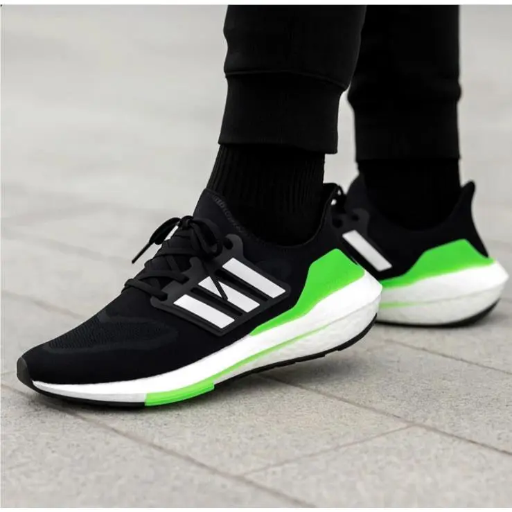 Adidas shoes - adidas UltraBoost 22 - UltraBoost - GX6640 - Core Black/Cloude White/Solar Green 1