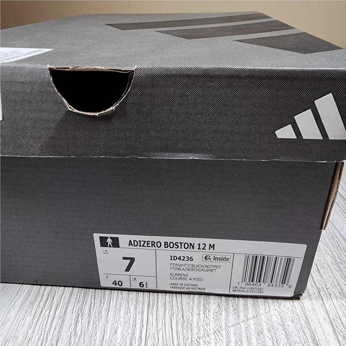 Adidas shoes - adidas adizero boston - adizero boston - ID4236 - White 9