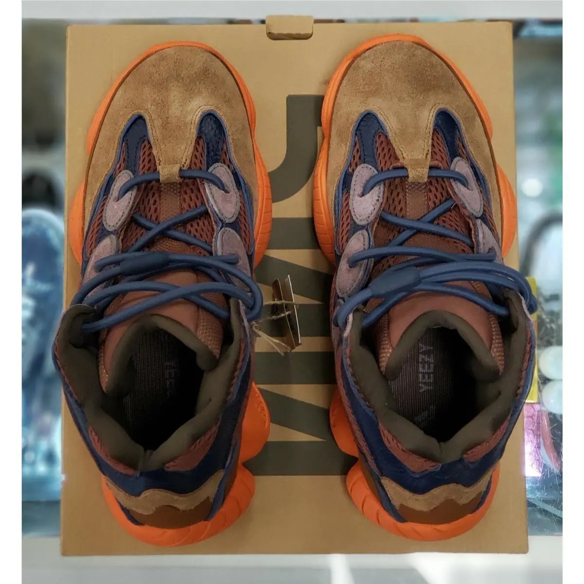 Adidas shoes - adidas Yeezy 500 - Yeezy - GW2873 - Orange (UPC: 0194829028366) 1