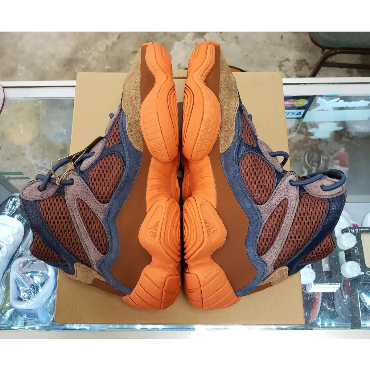 Adidas shoes - adidas Yeezy 500 - Yeezy - GW2873 - Orange (UPC: 0194829028366) 4