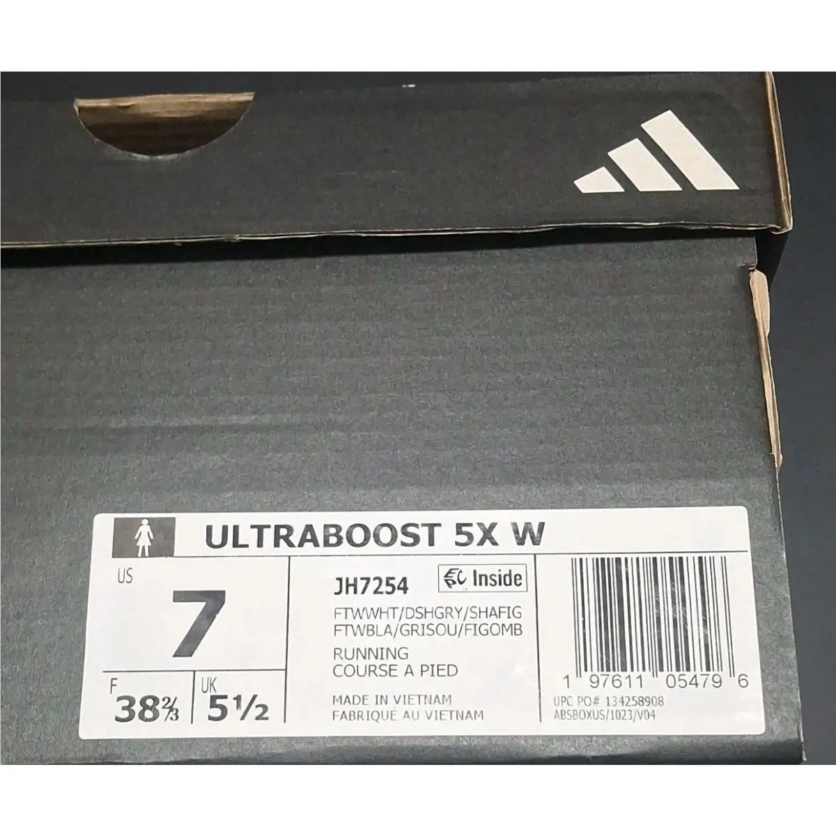Adidas shoes - adidas UltraBoost X - UltraBoost - JH7254 - White 12
