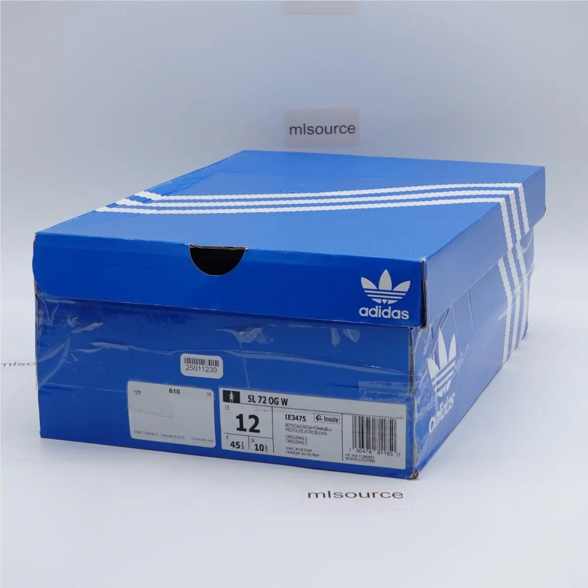Adidas shoes - adidas SL 72 - IE3475 - Red, Manufacturer: Better Scarlet/Cream White/Halo Blue (UPC: 196474811850) 2