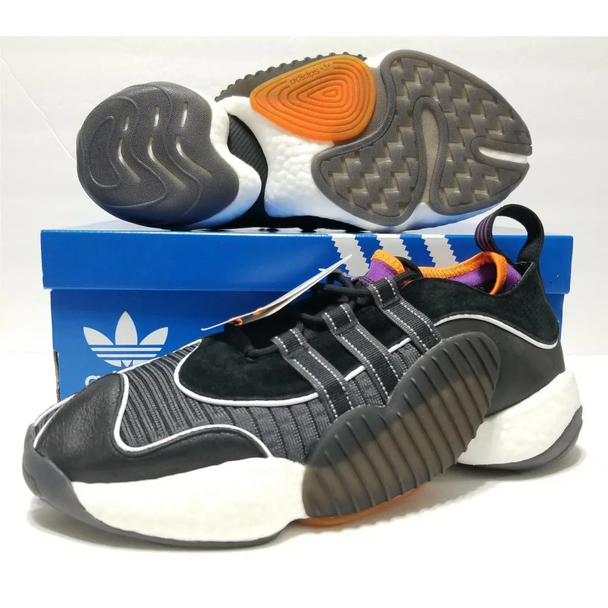 Adidas shoes - adidas Crazy BYW - Crazy BYW - BD7910 - Multicolor, Manufacturer: Core Black/Active Purple/Cloud White (UPC: 191037143799) 0