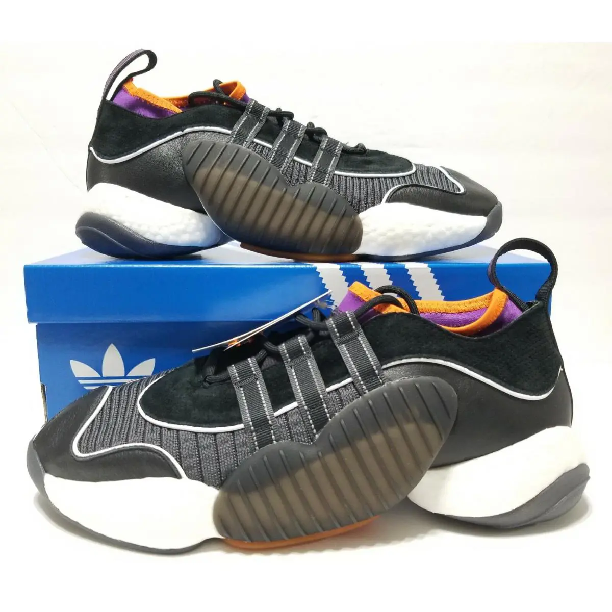 Adidas shoes - adidas Crazy BYW - Crazy BYW - BD7910 - Multicolor, Manufacturer: Core Black/Active Purple/Cloud White (UPC: 191037143799) 1