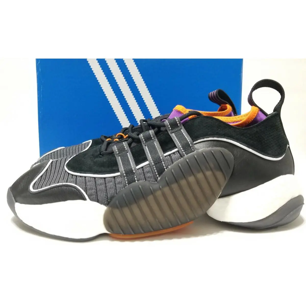 Adidas shoes - adidas Crazy BYW - Crazy BYW - BD7910 - Multicolor, Manufacturer: Core Black/Active Purple/Cloud White (UPC: 191037143799) 3