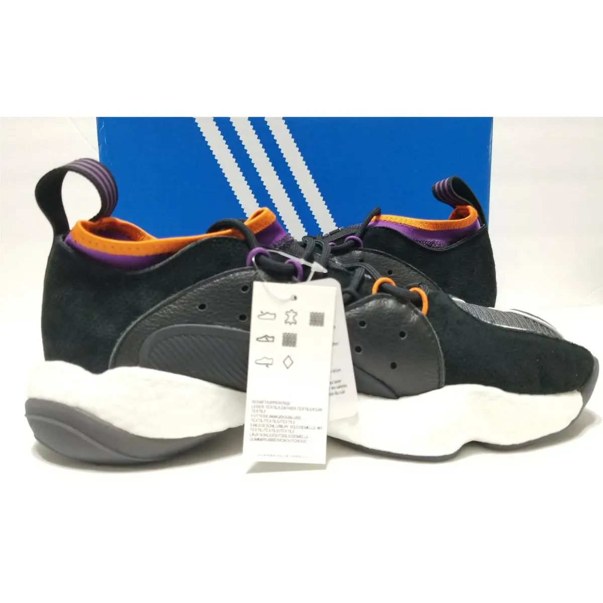 Adidas shoes - adidas Crazy BYW - Crazy BYW - BD7910 - Multicolor, Manufacturer: Core Black/Active Purple/Cloud White (UPC: 191037143799) 4