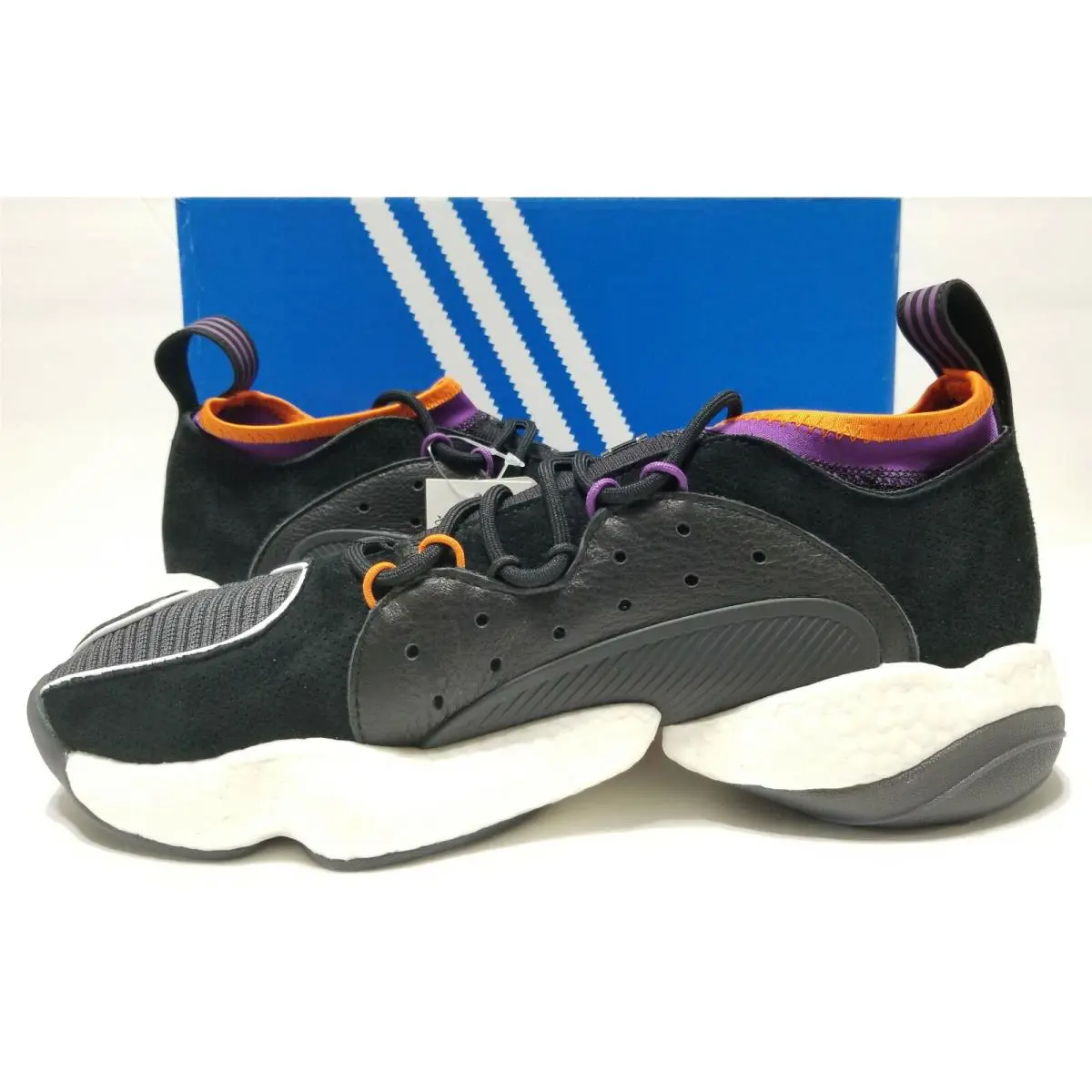 Adidas shoes - adidas Crazy BYW - Crazy BYW - BD7910 - Multicolor, Manufacturer: Core Black/Active Purple/Cloud White (UPC: 191037143799) 5