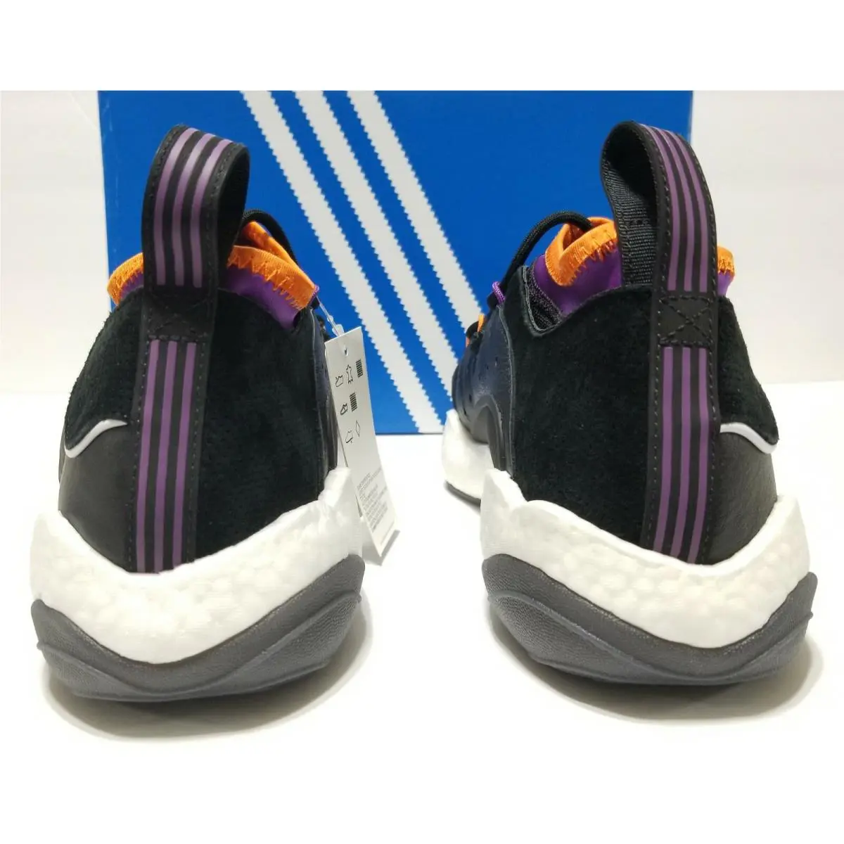 Adidas shoes - adidas Crazy BYW - Crazy BYW - BD7910 - Multicolor, Manufacturer: Core Black/Active Purple/Cloud White (UPC: 191037143799) 7