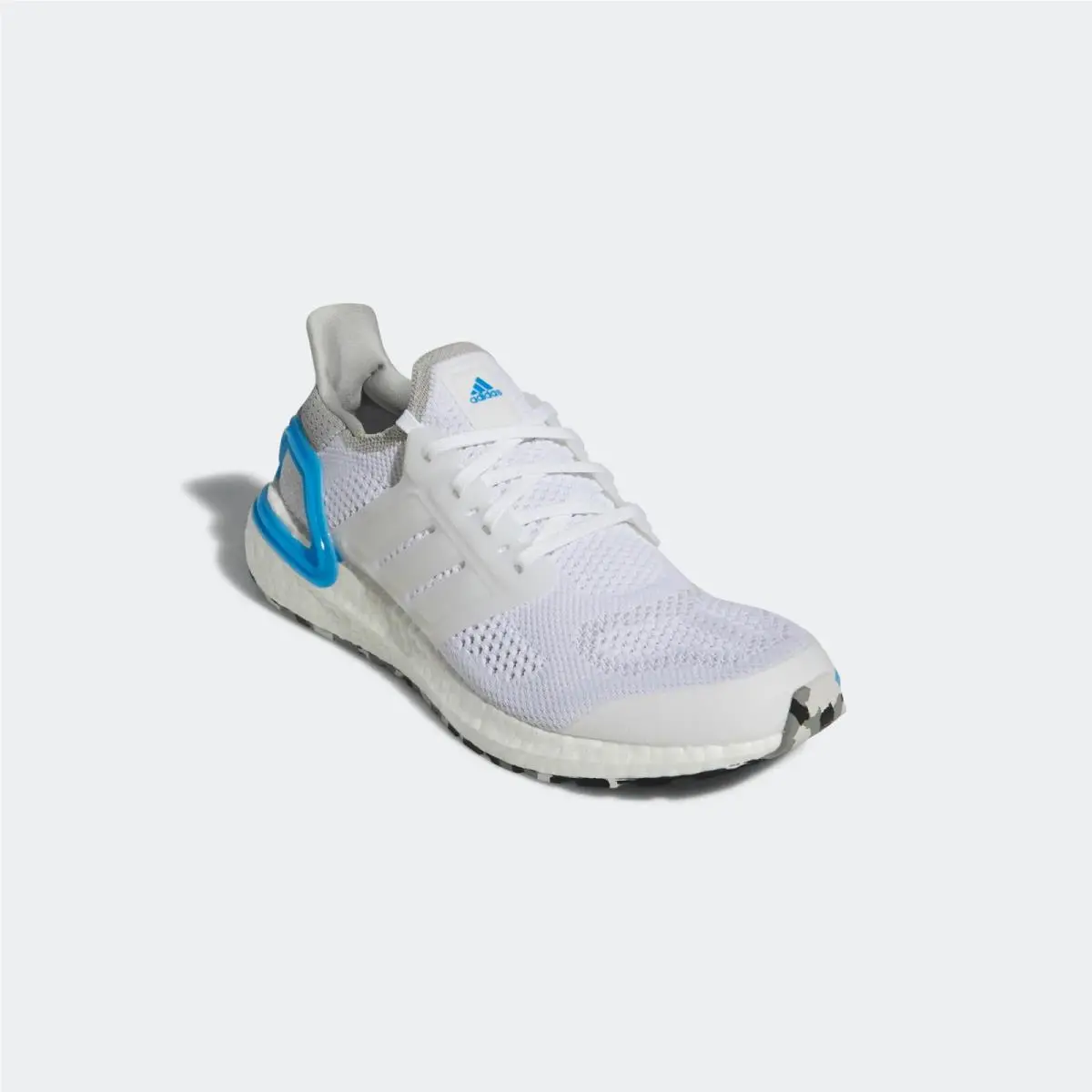 Men`s Adidas Ultraboost Dna 19.5 Running Shoes White / Blue Sz 7.5 GY8346