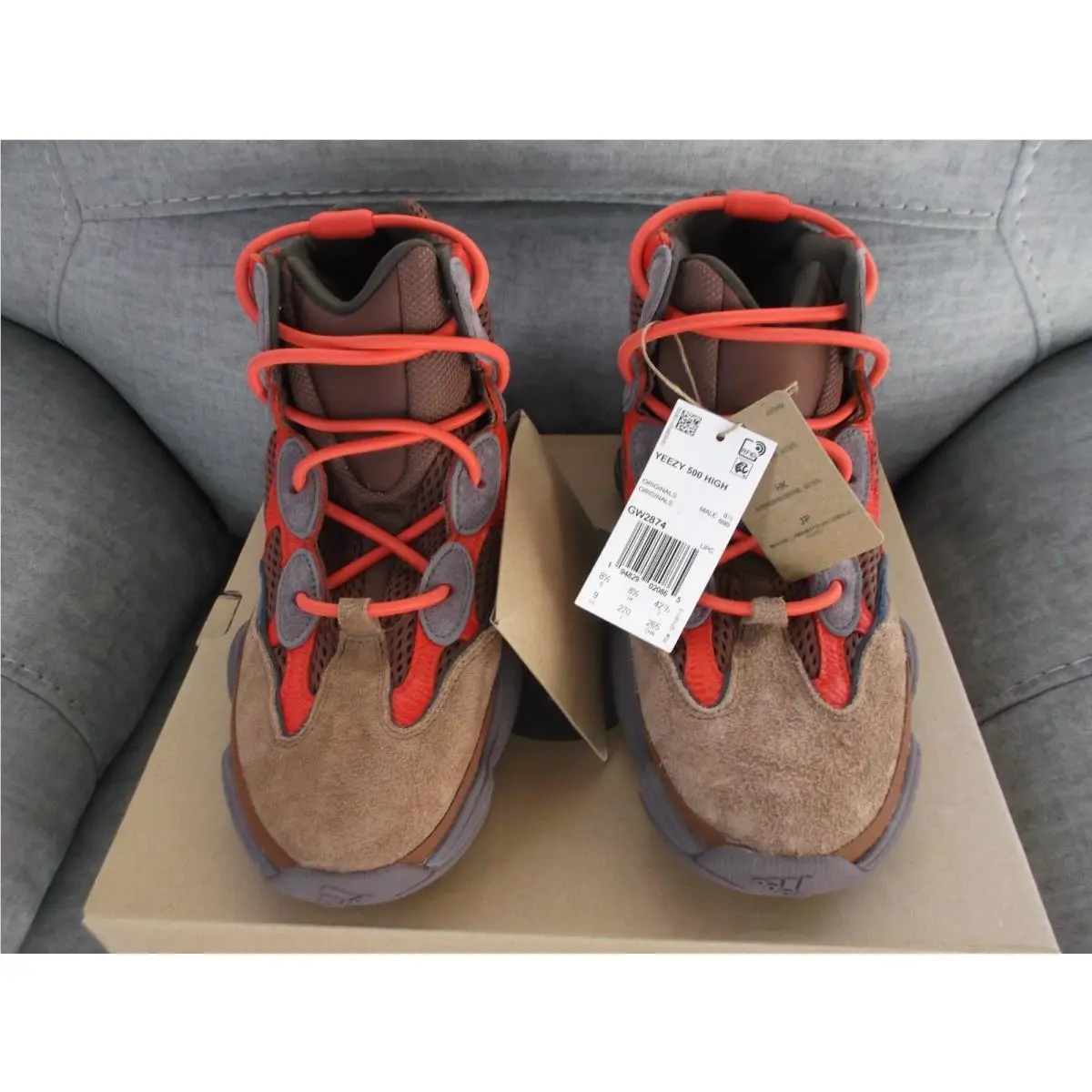 Adidas shoes - adidas Yeezy 500 - Yeezy - GW2874 - Brown (UPC: 0194829020865) 4