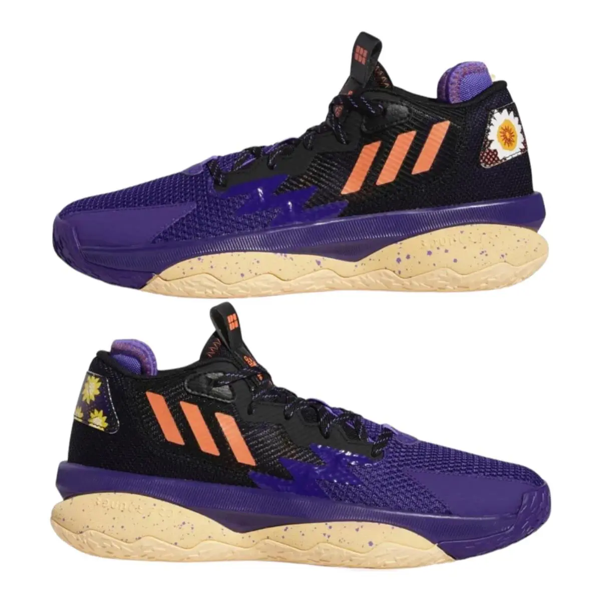 Adidas shoes - adidas Dame - Dame - GZ4626 - Core Black / Core Black / Core Black 5