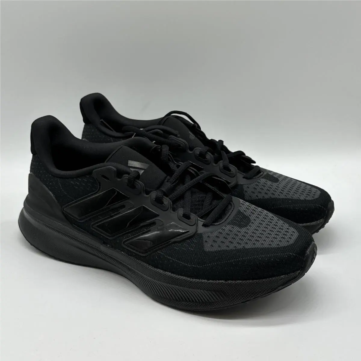 Adidas Ultrarun 5 Shoes Women`s Size 8.5 Running Black Sneakers Cloudfoam IH2637