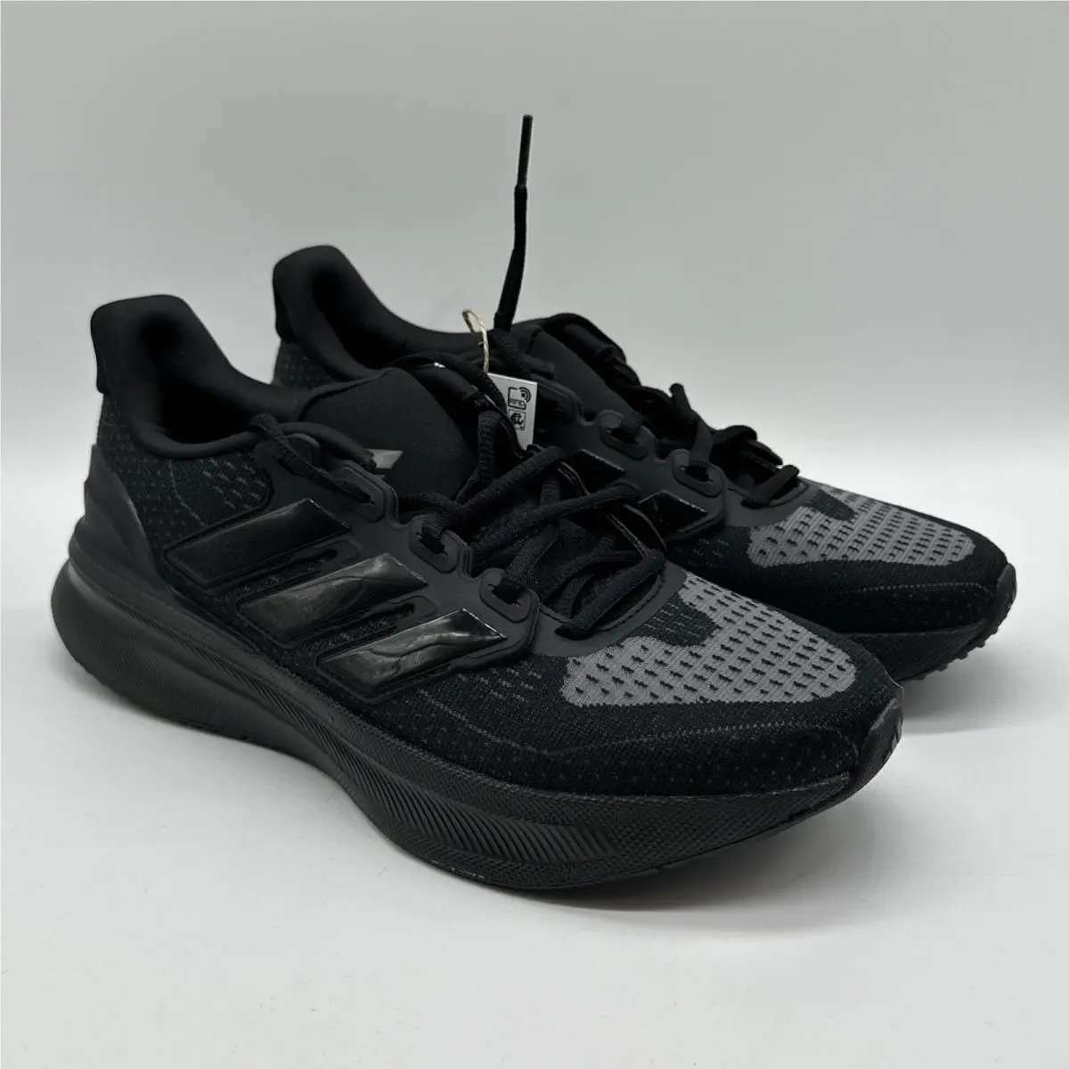 Adidas Ultrarun 5 Shoes Women`s Size 8.5 Running Black Sneakers Cloudfoam IH2637