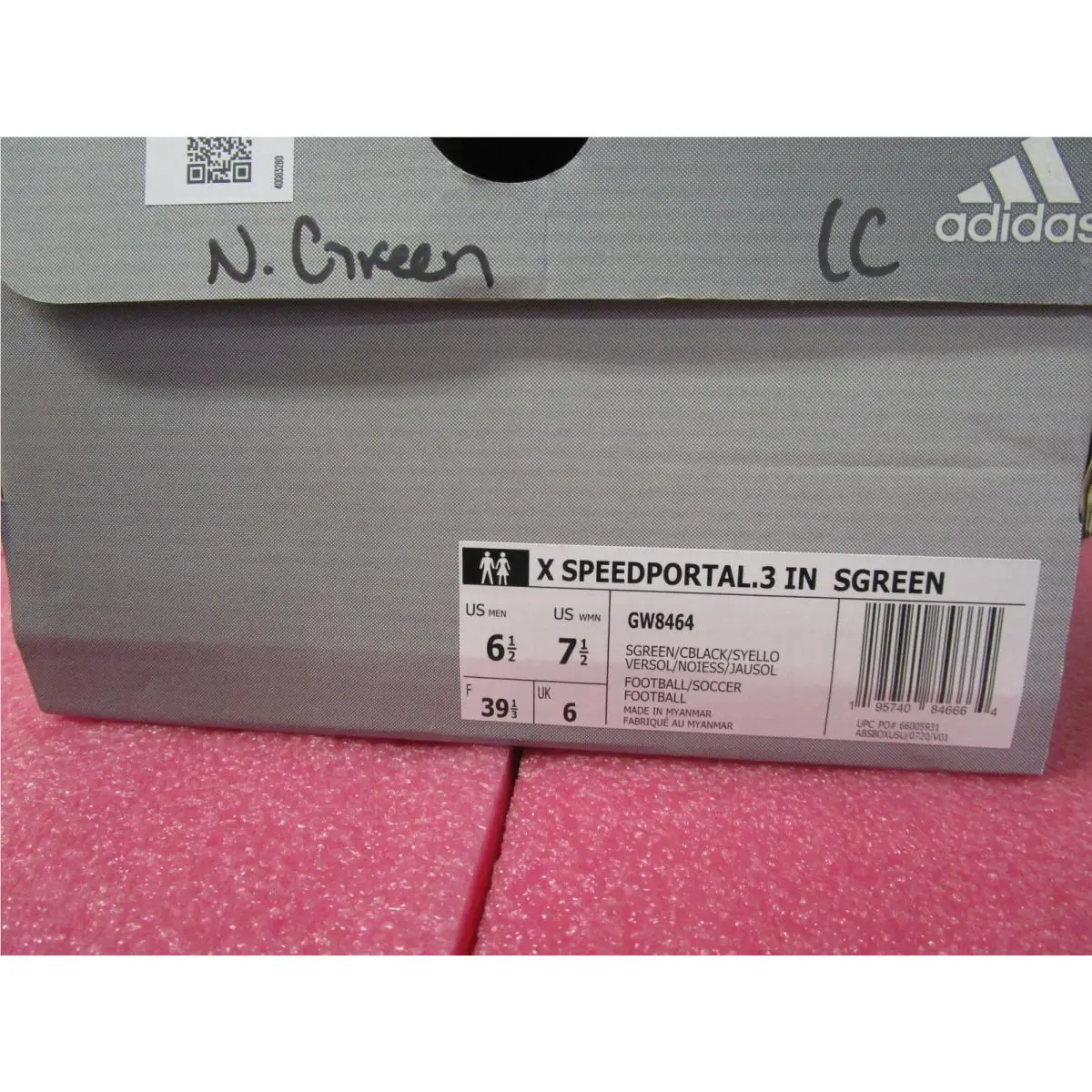 Adidas shoes - adidas X Speedportal.3 - GW8464 - Green (UPC: 0195740846664) 0