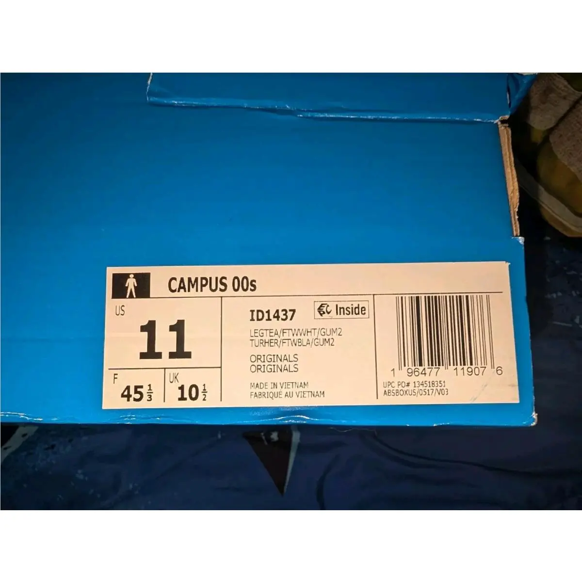 Adidas shoes - adidas Campus - Campus - Id1437 - Blue 8