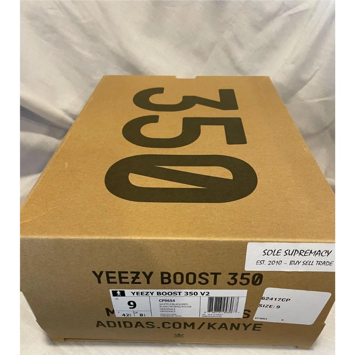 Adidas shoes - adidas Yeezy Boost 350 V2 - CP9654 - White (UPC: 0889773948067) 5