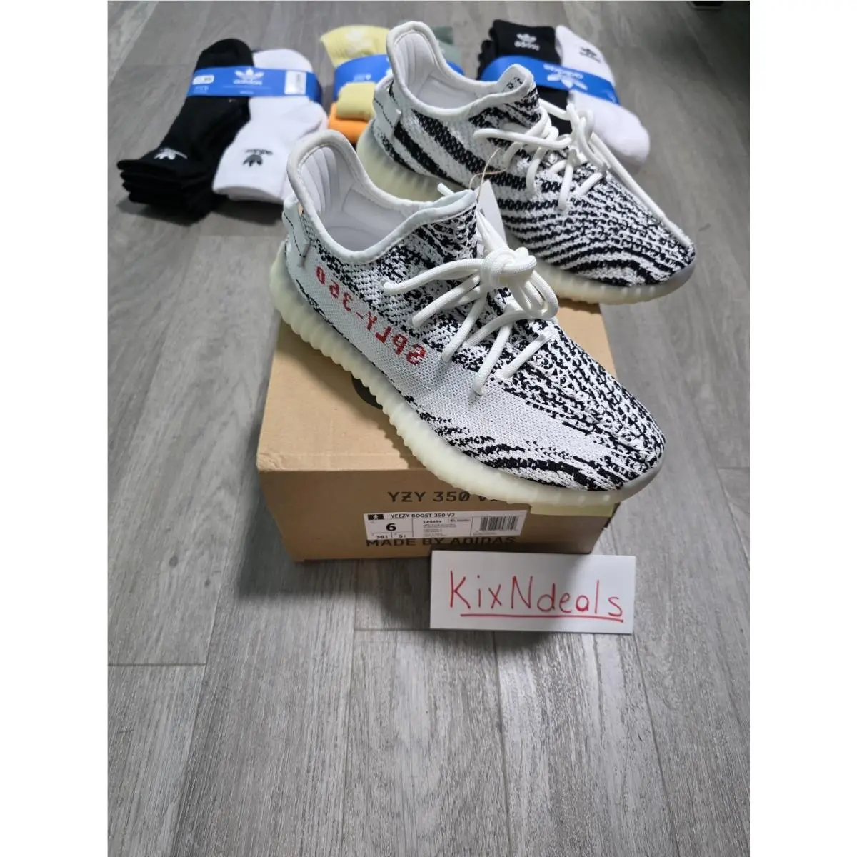 Adidas shoes - adidas Yeezy Boost 350 - Yeezy Boost - CP9654 - White 5