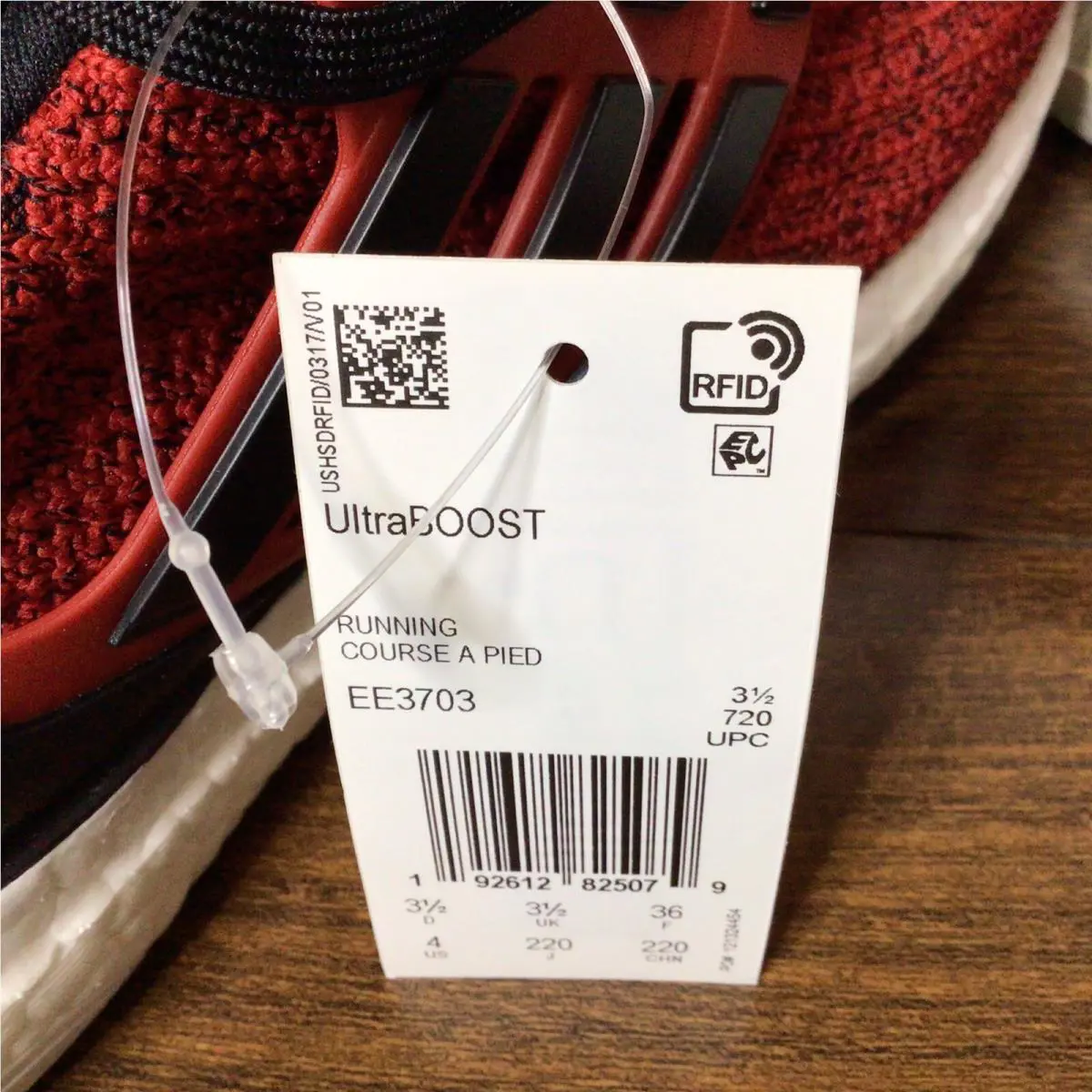 Adidas shoes - adidas UltraBoost 4.0 - UltraBoost - EE3703 - Red (UPC: 0192612825079) 8
