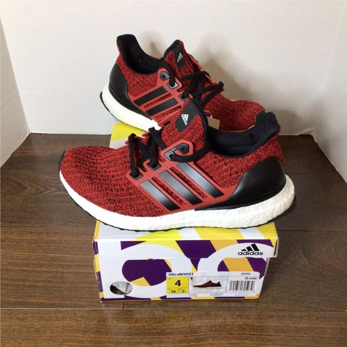 Adidas shoes - adidas UltraBoost 4.0 - UltraBoost - EE3703 - Red (UPC: 0192612825079) 0
