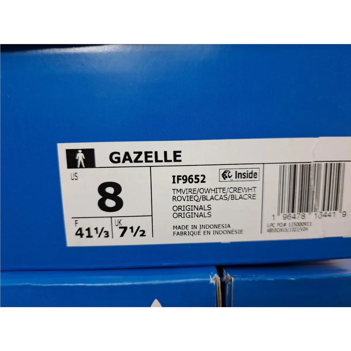 Adidas shoes - adidas Gazelle - Gazelle - IF9652 - Red 8