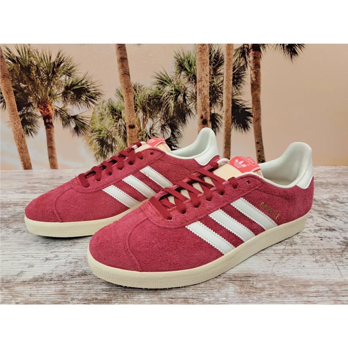 Adidas shoes - adidas Gazelle - Gazelle - IF9652 - Red 1