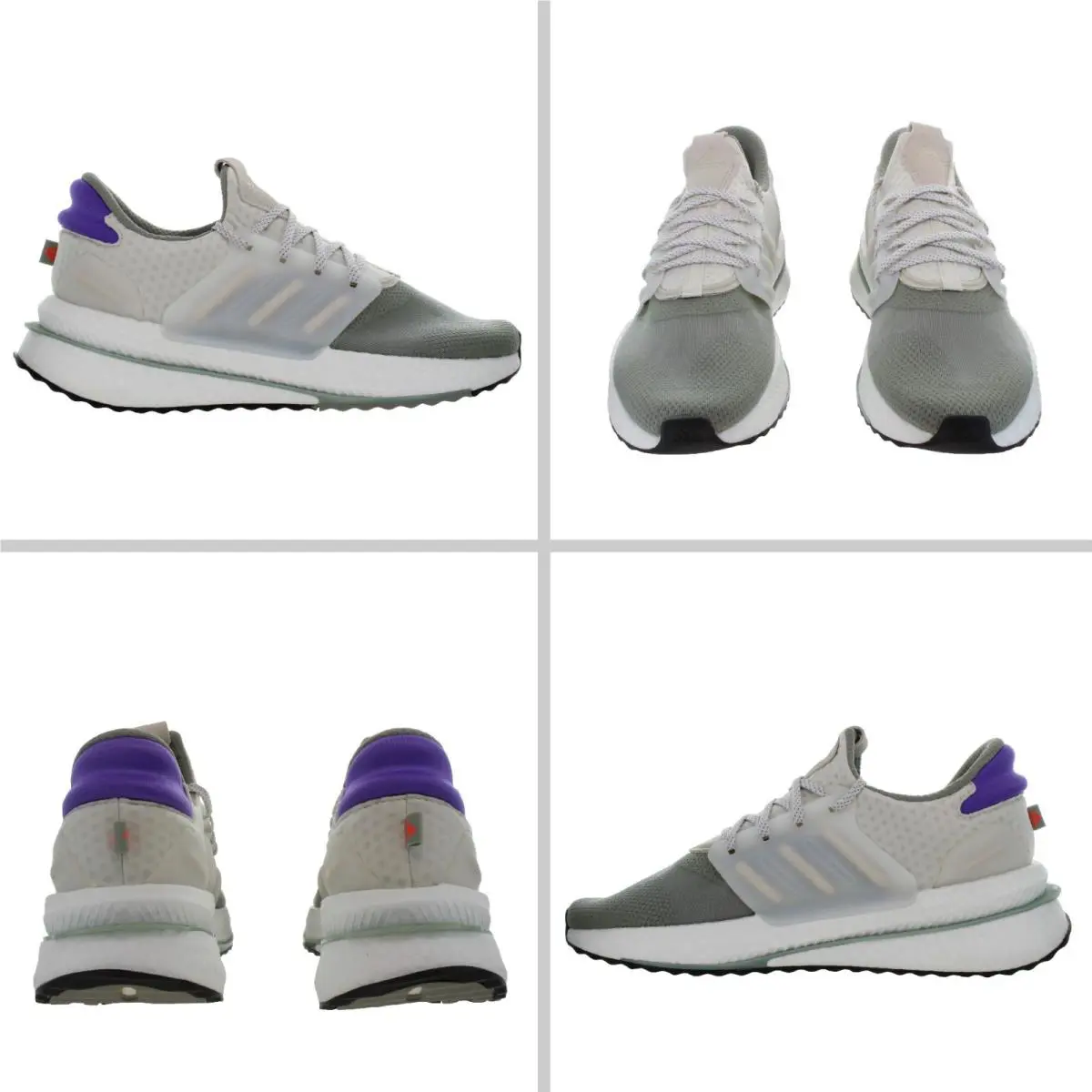 Adidas shoes - adidas X_PLRBOOST - HP3129 - Silver Pebble, Aluminium, Purple Rush 1