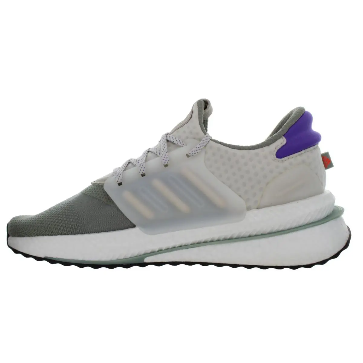 Adidas shoes - adidas X_PLRBOOST - HP3129 - Silver Pebble, Aluminium, Purple Rush 2