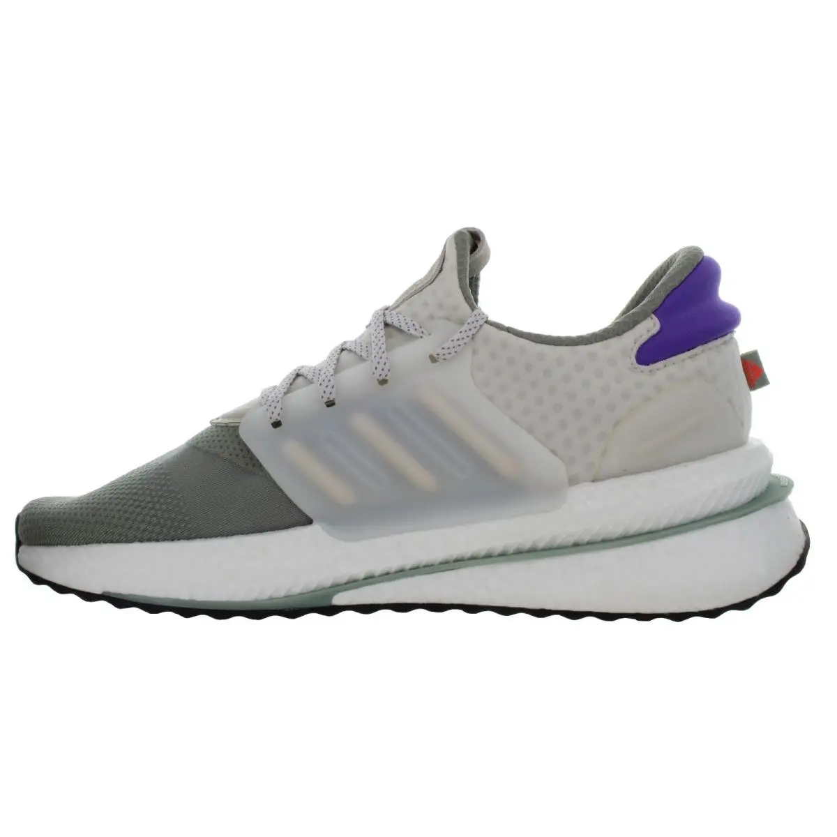 Adidas shoes - adidas X_PLRBOOST - HP3129 - Silver Pebble, Aluminium, Purple Rush 2