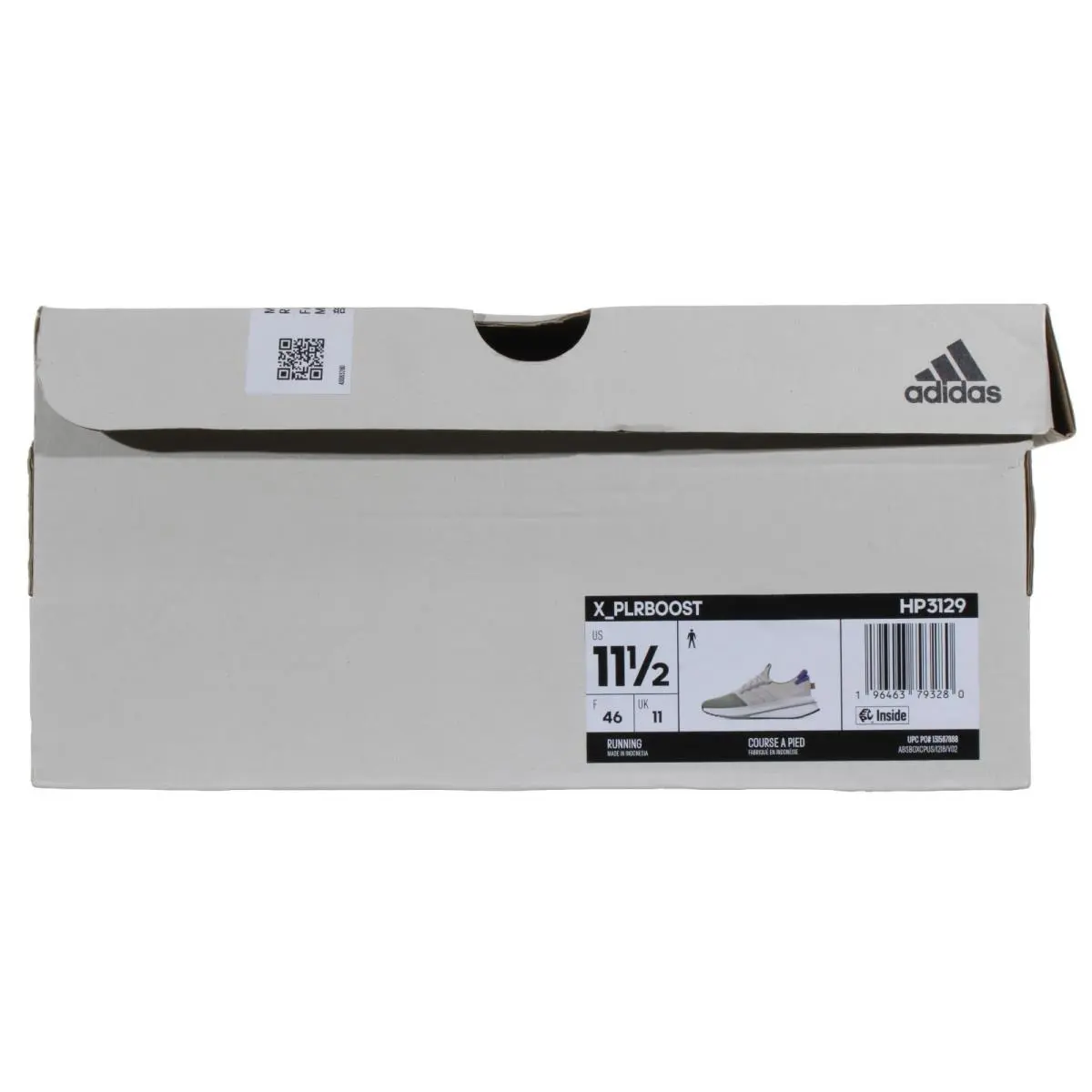 Adidas shoes - adidas X_PLRBOOST - HP3129 - Silver Pebble, Aluminium, Purple Rush (UPC: 196463793280) 10
