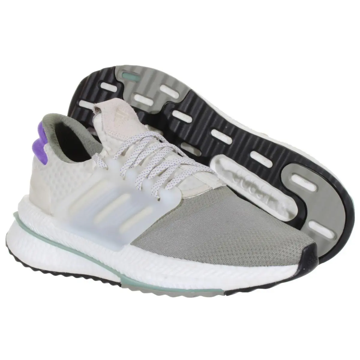 Adidas shoes - adidas X_PLRBOOST - HP3129 - Silver Pebble, Aluminium, Purple Rush (UPC: 196463793280) 0