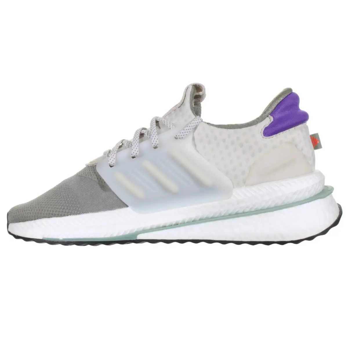 Adidas shoes - adidas X_PLRBOOST - HP3129 - Silver Pebble, Aluminium, Purple Rush (UPC: 196463793280) 2