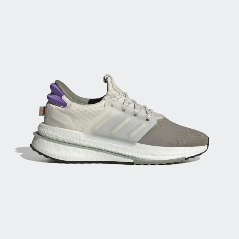 Adidas shoes - adidas X_PLRBOOST - HP3129 - Silver Pebble, Aluminium, Purple Rush 1