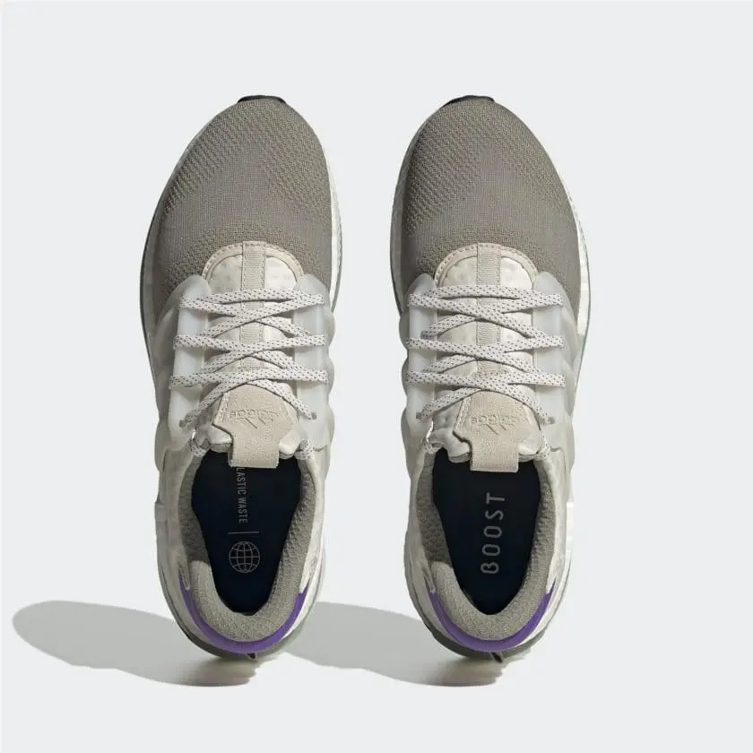 Adidas shoes - adidas X_PLRBOOST - HP3129 - Silver Pebble, Aluminium, Purple Rush 2