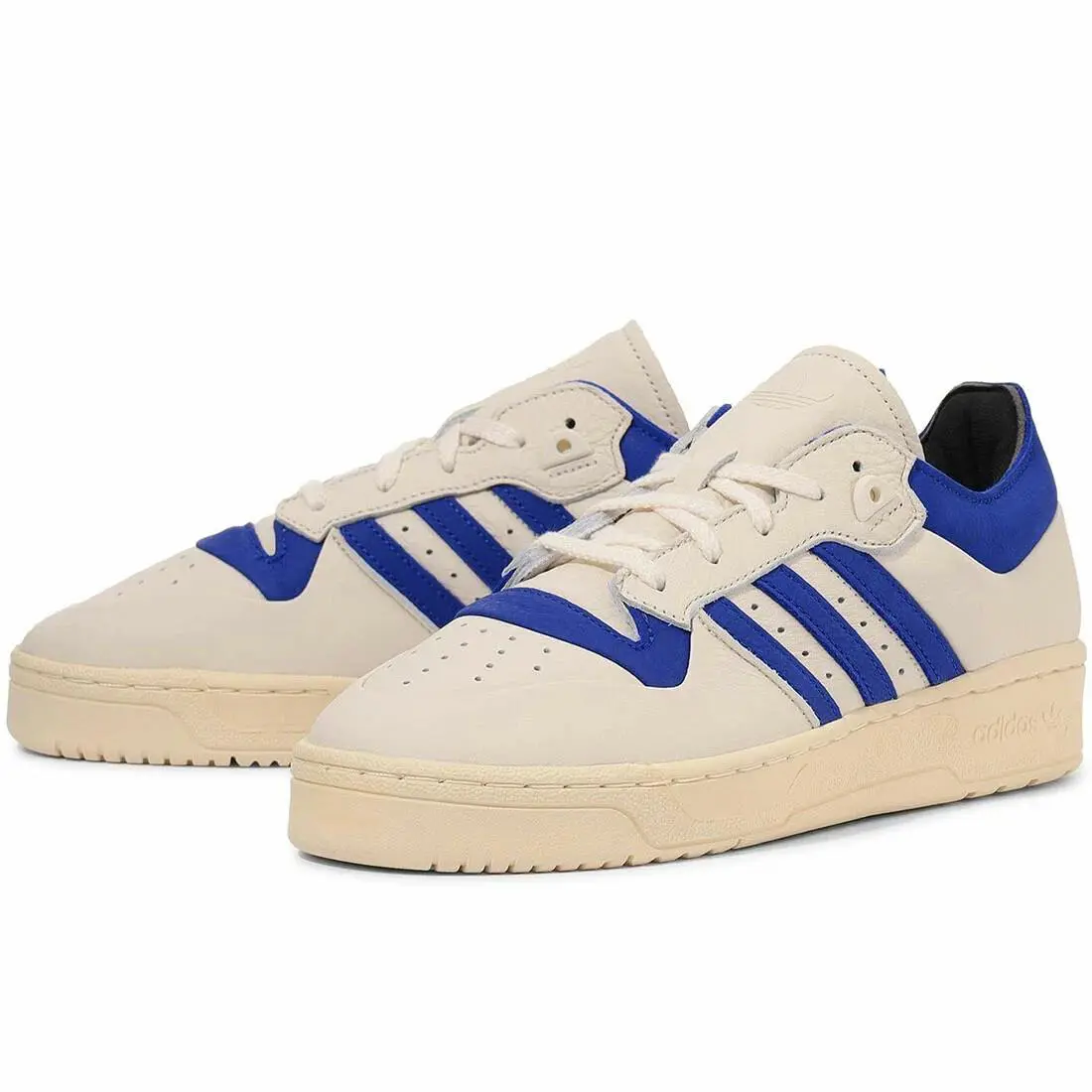 Adidas Originals Rivalry Low Basketball Shoes IF4437 Whiote Lucid Blue 10