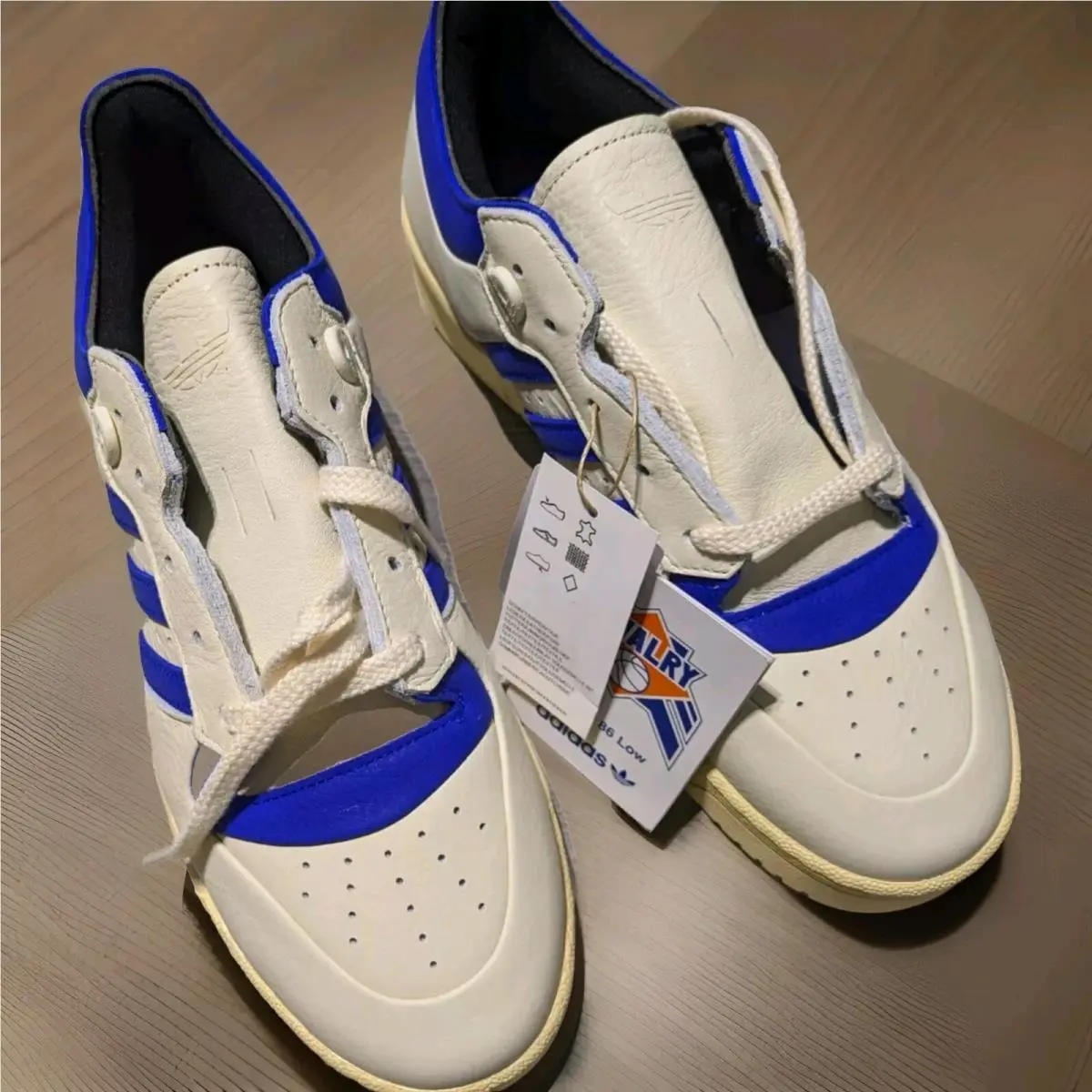 Adidas shoes - Adidas Rivalry 86 Low 002 - IF4437 - Beige 7