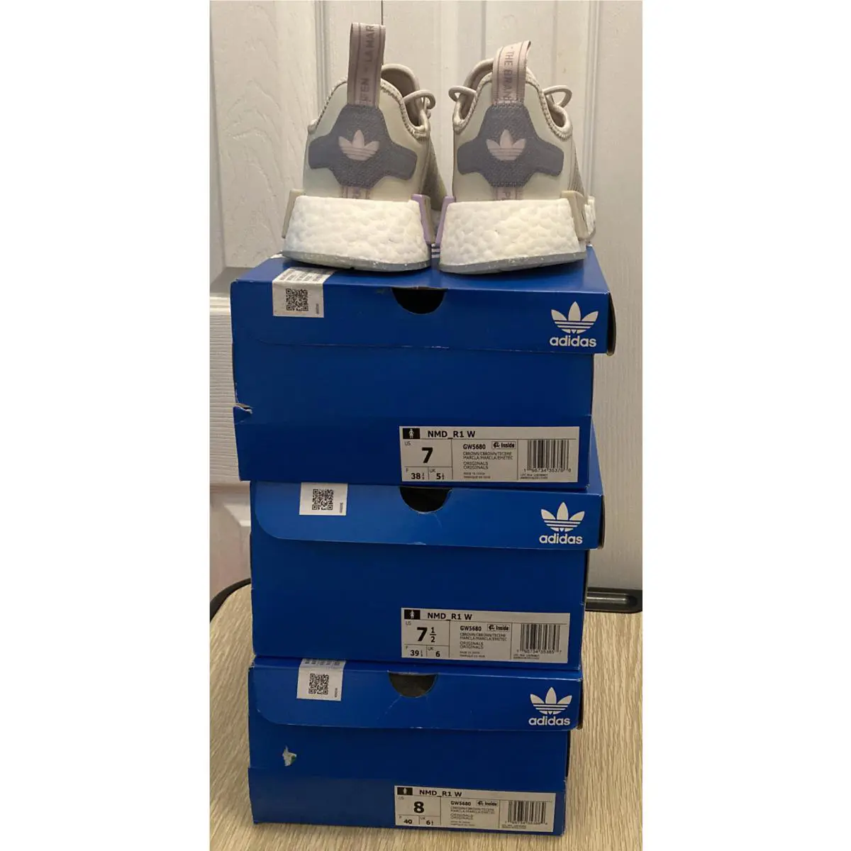 Adidas shoes - adidas NMD R1 - NMD - GW5680 - Bliss / Emerald (UPC: 195734353864) 2