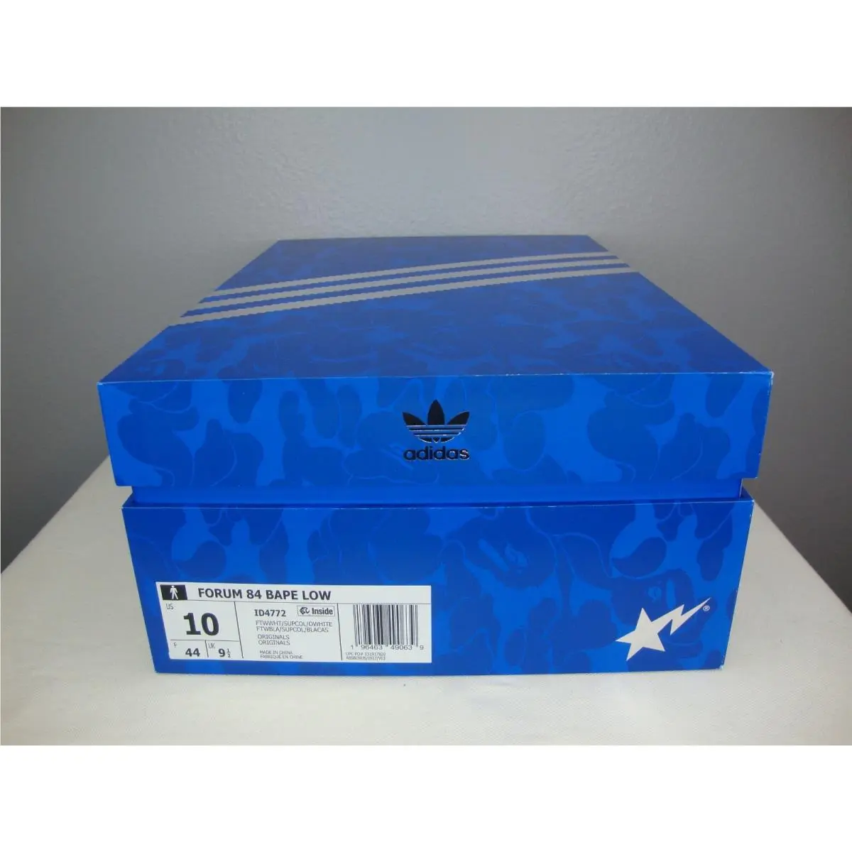 Adidas shoes - adidas Forum 84 Low - Forum Low - ID4772 - Blue (UPC: 196463490639) 12