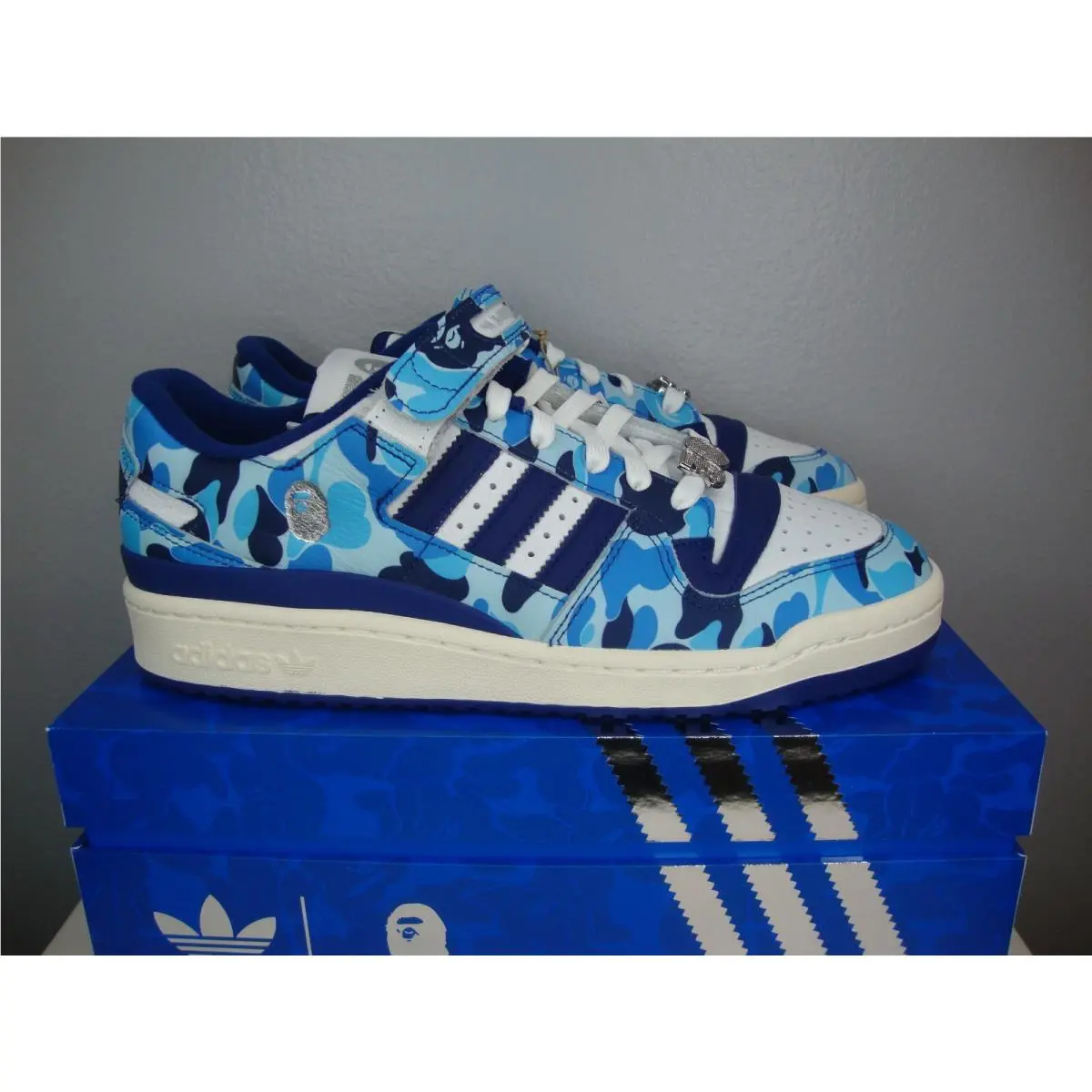 Adidas shoes - adidas Forum 84 Low - Forum Low - ID4772 - Blue (UPC: 196463490639) 2